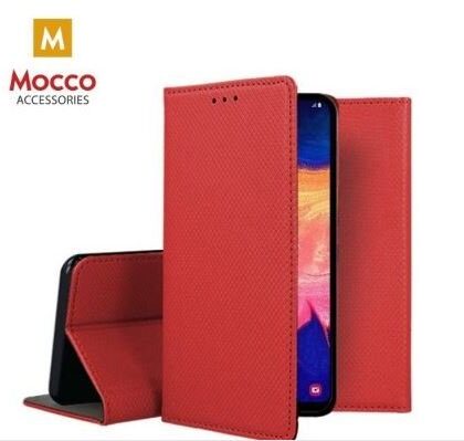 Mocco Smart Magnet Book Case For Samsung Galaxy A42 5G Red MO-MAG-SA-A42-RE 4752168094174