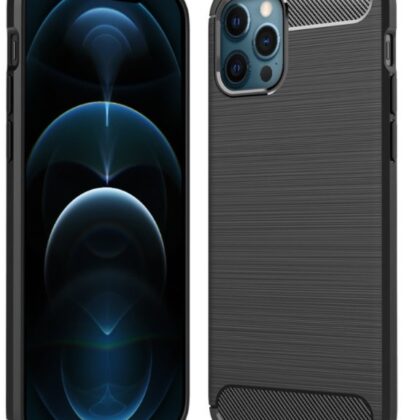 Mocco Trust  Silicone Case for Apple iPhone 12 Pro Max Black MO-TR-AP-IPH-12PMAX-BK 4752168096314