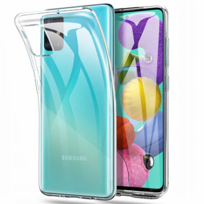 Mocco Ultra Back Case 1 mm Silicone Case for Samsung Galaxy A32 4G Transparent MO-BC1MM-A32-TR 4752168097038