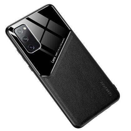 Mocco Lens Leather Back Case for Samsung Galaxy A42 5G Black MO-LC-SAM-A42-BK 4752168098899
