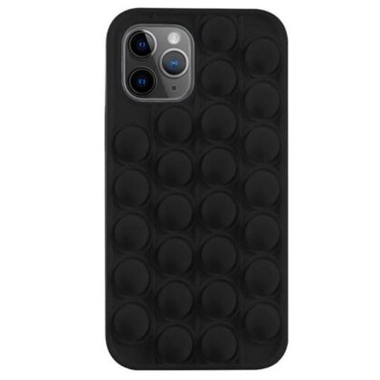 Mocco Bubble Antistress Case for Apple iPhone 11 Pro Max Black MO-BB-AP-IP11PROMAX-BK 4752168099827