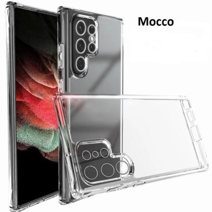 Mocco Ultra Back Case 1 mm Silicone Case for Samsung Galaxy S22 Ultra 5G Transparent MO-1MM-SA-S22UL-TR 4752168107645