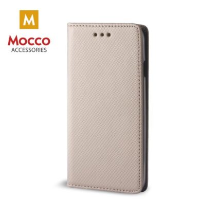 Mocco Smart Magnet Book Case For Samsung Galaxy S23 Plus Gold MO-MAG-SA-S23P-GO 4752168113288