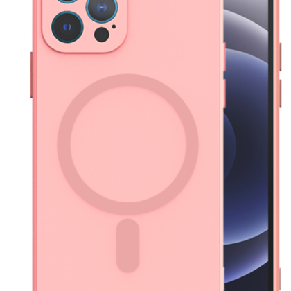 Mocco MagSilicone Soft Back Case Silicone Case for Apple iPhone 14 Plus Pink MO-MAGSI-BC-AP-IPH14PL-PI 4752168114346