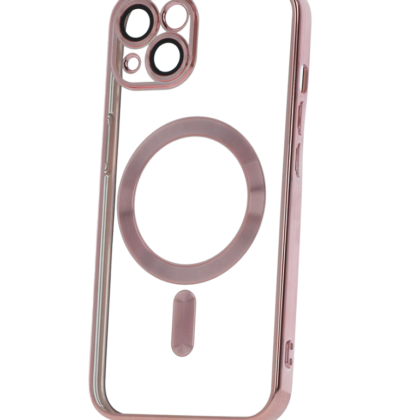 Mocco Color Chrome MagSafe Case for Apple iPhone 15 MC-CHMG-IPH-15-PN 4752168118900