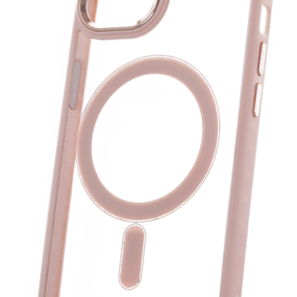 Mocco Satin Clear MagSafe Back case for Apple iPhone 14 Pro MC-SCM-IPH-14PR-PI 4752168126097