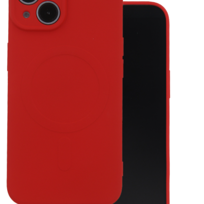 Mocco Simple Color MagSafe Case for Apple iPhone 14 Pro MC-SCMS-IPH-14PR-RD 4752168126417