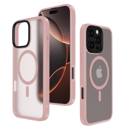 Mocco Signature MagSafe Back Case for Apple iPhone 16 Pro Max MC-SN-MS-IPH-16PM-PN 4752168138861