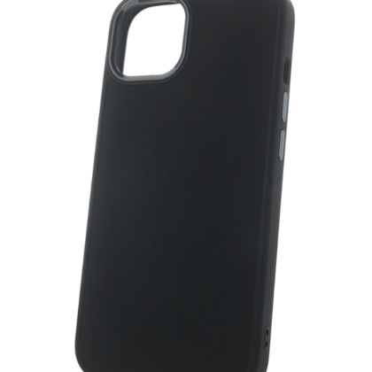 Mocco Satin Back Case for Apple iPhone 16 Plus MC-SBC-IPH-16PL-BK 4752168139615