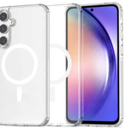 Mocco Anti Shock 1.5 mm MagSafe Silicone Case for Samsung Galaxy S24 FE MO-ANSH-MS-SA-S24FE-TR 4752168140963