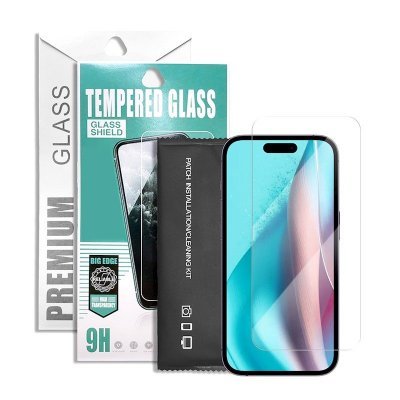 Wocco Tempered Glass Premium Screen Protector for Apple iPhone 15 Pro WO-TGPR-IP-15PR 4752168146392