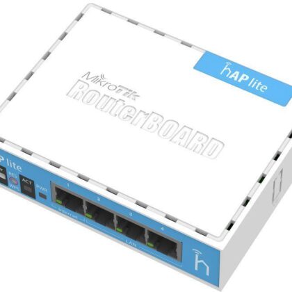 Access Point MIKROTIK IEEE 802.11 b/g IEEE 802.11n 4x10Base-T / 100Base-TX RB941-2ND  RB941-2ND 4752224003126