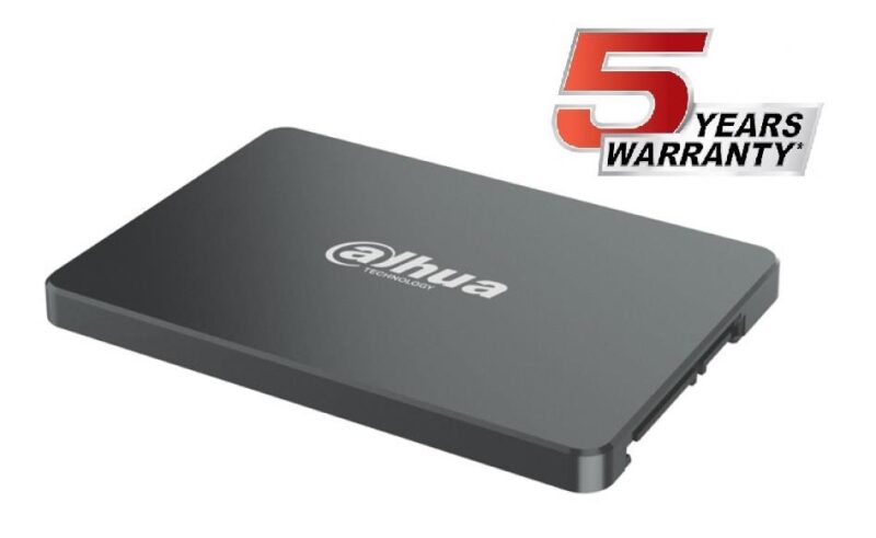 SSD DAHUA DHI-SSD-C800A 512GB SATA 3.0 TLC Write speed 490 MBytes/sec Read speed 550 MBytes/sec 2