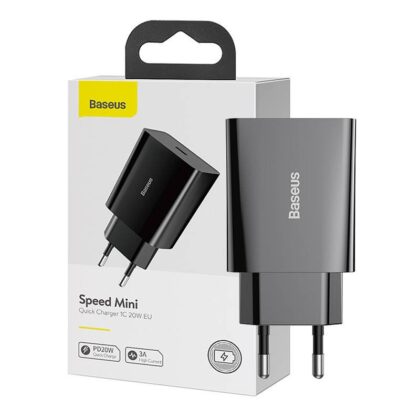 Baseus Speed Mini Quick Charger USB-C Charger 20W CCFS-SN01 6953156201699