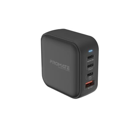 Promate GaNPort4-100PD GaNFast™ Wall Charger ES/ASV/AK/AUS GANPORT4100PD 6959144057798