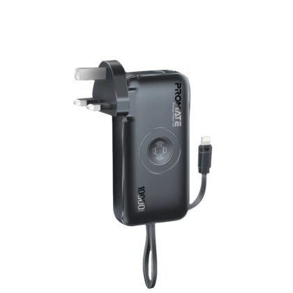 Promate PowerPack-10i Charger Power Bank 22W / 10000mAh / USB-C / QC3.0 / iWatch 2