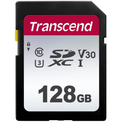 MEMORY SDXC 128GB UHS-I/TS128GSDC300S TRANSCEND  TS128GSDC300S 760557841029