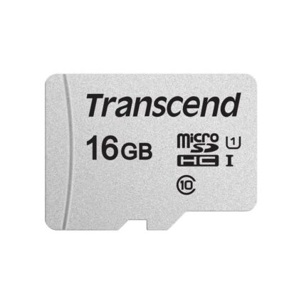 MEMORY MICRO SDHC 16GB UHS-I/CLASS10 TS16GUSD300S TRANSCEND  TS16GUSD300S 760557841043