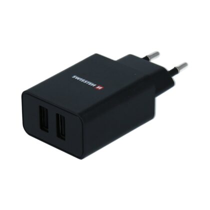 Swissten Travel Charger Smart IC 2x USB 2.1A (ECO PACK) 22033000ECO 8595217475502