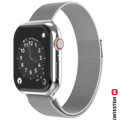 Swissten Metal Strap for Apple Watch 1/2/3/4/5/6/SE / 38 mm / 40 mm 46000202 8595217477193