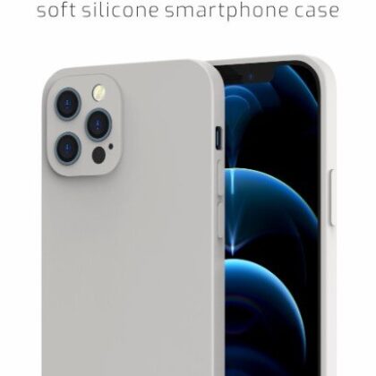 Swissten Soft Joy Silicone Case for Apple  iPhone 14 Plus Stone Grey 34500270 8595217480087