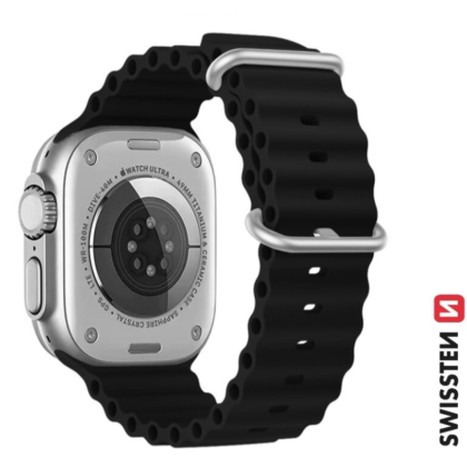 Swissten Marine Silicone Band for Apple Watch 42 / 44 / 45 / 49 mm 46000401 8595217484917