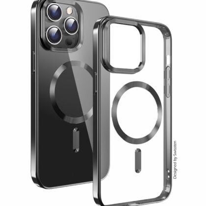 Swissten Clear Jelly Magstick Metallic Case for Apple iPhone 16 36500120 8595217488021