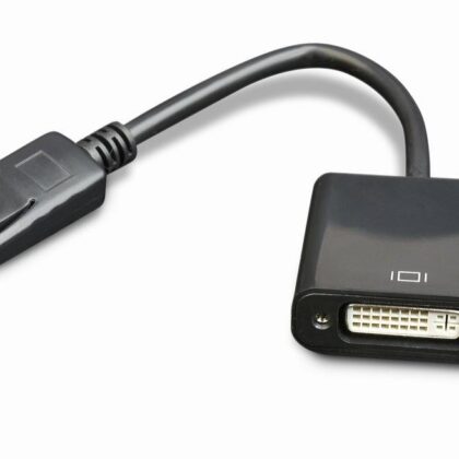 I/O ADAPTER DISPLAYPORT TO DVI/BLACK A-DPM-DVIF-002 GEMBIRD  A-DPM-DVIF-002 8716309092661