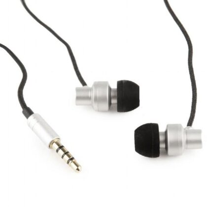 HEADSET PARIS IN-EAR SILVER/MHS-EP-CDG-S GEMBIRD  MHS-EP-CDG-S 8716309096553