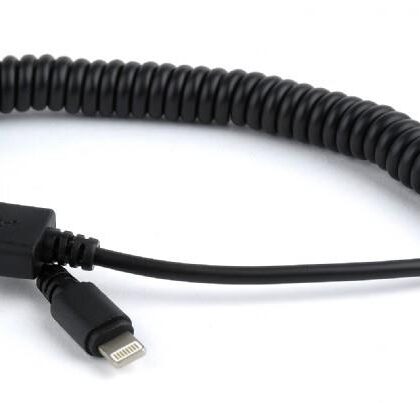 CABLE LIGHTNING TO USB2 1.5M/SPIRAL CC-LMAM-1.5M GEMBIRD  CC-LMAM-1.5M 8716309097666