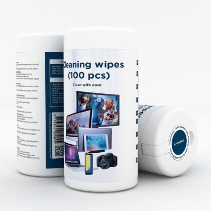 CLEANING WIPES 100PCS/CK-AWW100-01 GEMBIRD  CK-AWW100-01 8716309119238