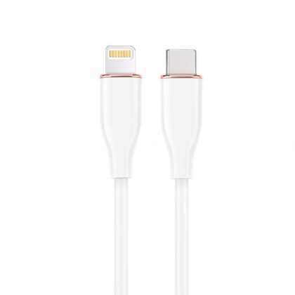 CABLE LIGHTNING TO USB-C 1.5M/CC-USB2S-CM8PM-1.5M-W GEMBIRD  CC-USB2S-CM8PM-1.5M-W 8716309132084
