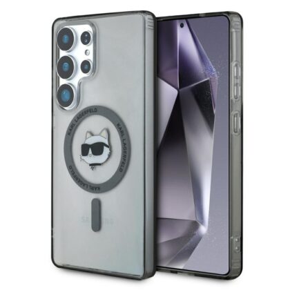 Karl Lagerfeld Button Choupette Head Printed Logo MagSafe Case for Samsung Galaxy S25 Ultra KLHMS25LHLSCHK 3666339449940