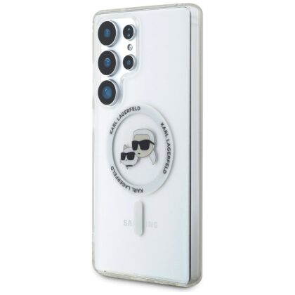 Karl Lagerfeld IML K&CH Heads MagSafe Case for Samsung Galaxy S25 Ultra KLHMS25LHLSKCH 3666339450007