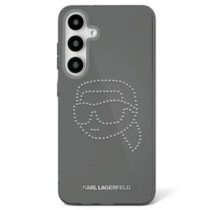 Karl Lagerfeld Liquid Silicone K&CH Heads MagSafe Case for Samsung Galaxy S25 KLHCS25SHKHDCELK 3666339450090