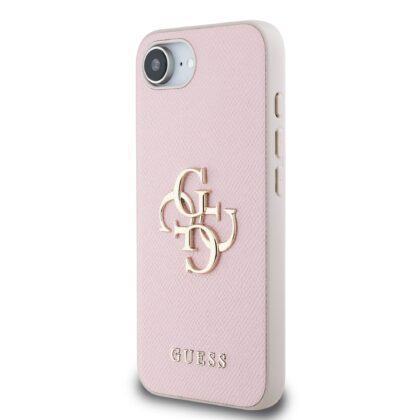 Guess PU Grained 4G Metal Logo Case for Apple iPhone 16e GUHCPSE4PGT4MBP 3666339453282