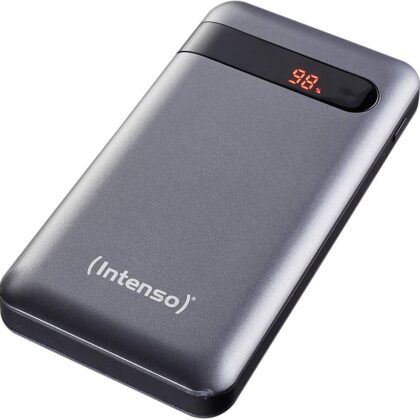POWER BANK USB 10000MAH QC3.0/ANTHRACITE PD10000 INTENSO  7332330 4034303026814