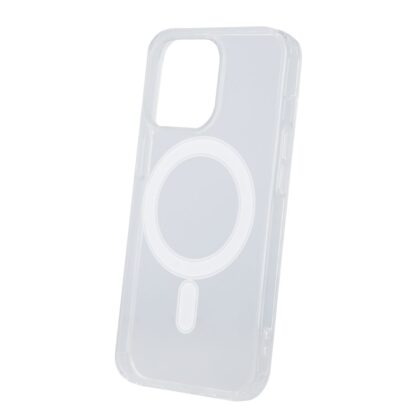 Mocco Anti Shock 1.5 mm MagSafe Silicone Case for Apple iPhone 13 MC-ANSHOCK-MS-IPH13-TR 4752168117064