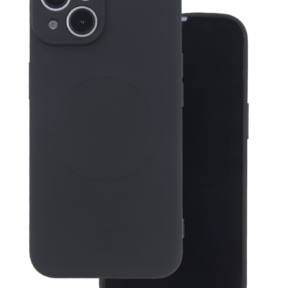 Mocco Simple Color MagSafe Case for Apple iPhone 14 Pro MC-SCMS-IPH-14PR-BK 4752168126547