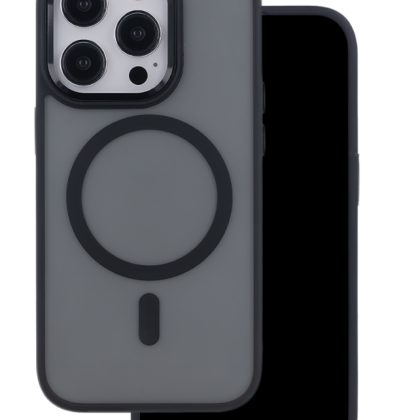 Mocco Frozen MagSafe Case for Apple iPhone 16 Pro MC-FRM-IPH-16PR-BK 4752168140123