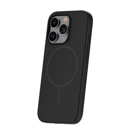 Mocco Silicone Thin Mag case for Apple ihone 16 Pro MO-STM-IP-16PR-BK 4752168149218