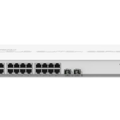 NET SWITCH 24PORT 1000M 2SFP+/CSS326-24G-2S+RM MIKROTIK  CSS326-24G-2S+RM 4752224002334