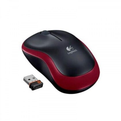 MOUSE USB OPTICAL WRL M185/RED 910-002237 LOGITECH  910-002237 5099206028845