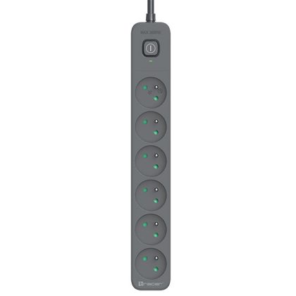 Tracer 47025 Zebra mobile ready 1.5m (5 outlets + 2USB 2