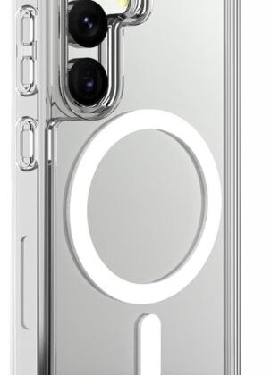 Swissten Clear Jelly MagStick Back Cace for Samsung Galaxy S25 Plus 5G 33001733 8595217492790