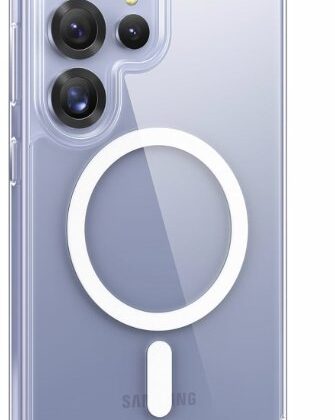 Swissten Clear Jelly MagStick Back Cace for Samsung Galaxy S25 Ultra 5G 33001734 8595217492806