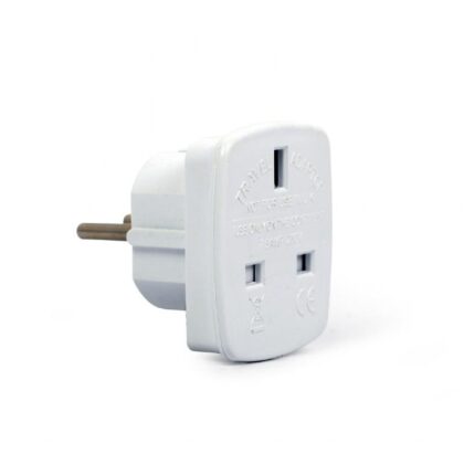 Gembird Travel Adapter UK -> EU (220V) A-AC-UKEU-001 8716309079358