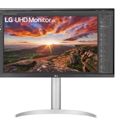 LCD Monitor LG 27UP850K-W 27" Gaming Panel IPS 3840x2160 16:9 60 Hz 5 ms Pivot Height adjustable Tilt Colour Black 27UP850K-W  27UP850K-W 8806096296233
