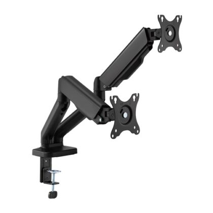 Dual 17”-32” Monitor Spring-Assisted Arm Mount