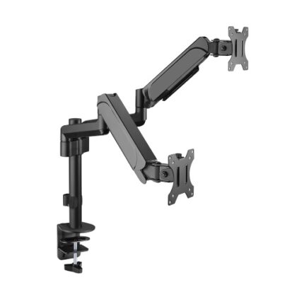 Dual 17”-32” Monitor Spring-Assisted Arm Mount